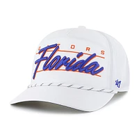 Men's '47 White Florida Gators Condor Hitch brrr° Adjustable Hat
