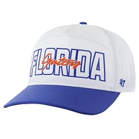 Casquette ajustable blanche Florida Gators Lineman Hitch pour homme '47