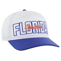 Casquette ajustable blanche Florida Gators Lineman Hitch pour homme '47