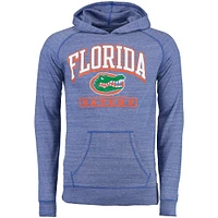 Sweat à capuche raglan Javier Royal Florida Gators chiné Alta Gracia (commerce équitable) pour homme