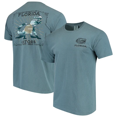 T-shirt bleu Florida Gators State Scenery Comfort Colors pour hommes
