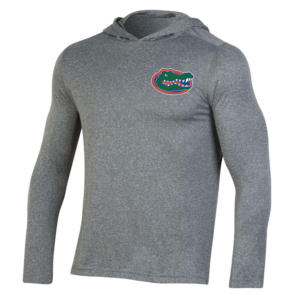 Men's Champion Gray Florida Gators Hoodie Long Sleeve T-Shirt