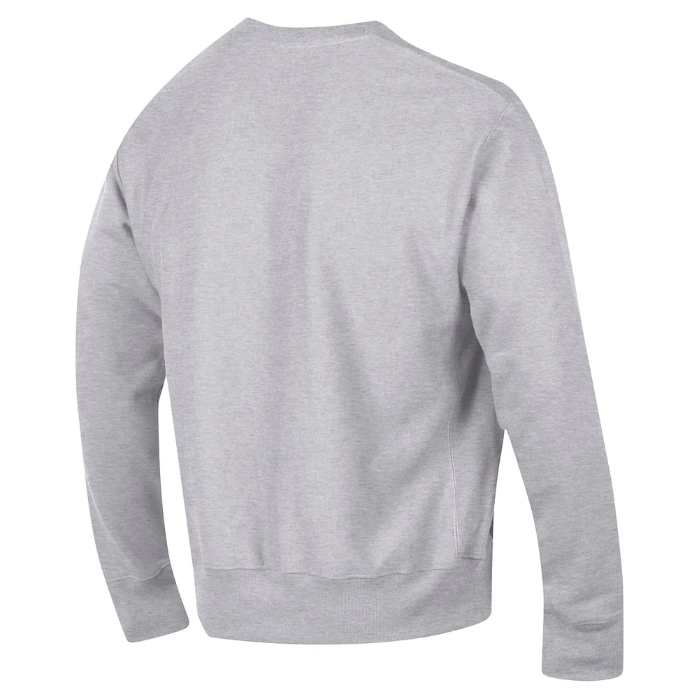 Sweat-shirt à enfiler tissage inversé Champion Heather Gray Florida Gators Late Night pour homme