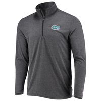 Men's Champion Heathered Florida Gators Field Day Team Quarter-Zip Jacket