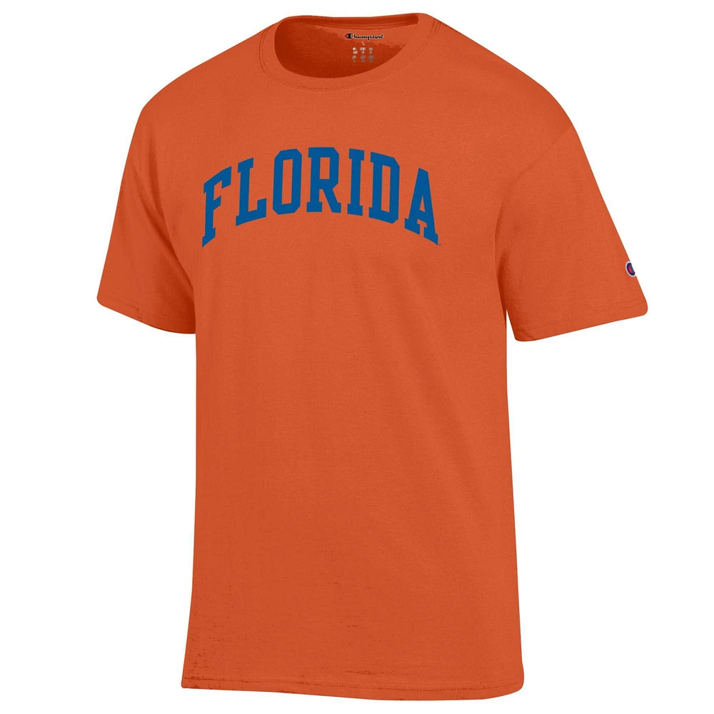 Men's Champion  Orange Florida Gators Basic Arch T-Shirt