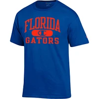 Men's Champion Royal Florida Gators Arch Pill T-Shirt