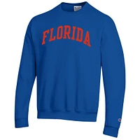 Sweat-shirt en polaire Champion Royal Florida Gators Basic Arch pour homme