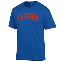 Men's Champion  Royal Florida Gators Basic Arch T-Shirt