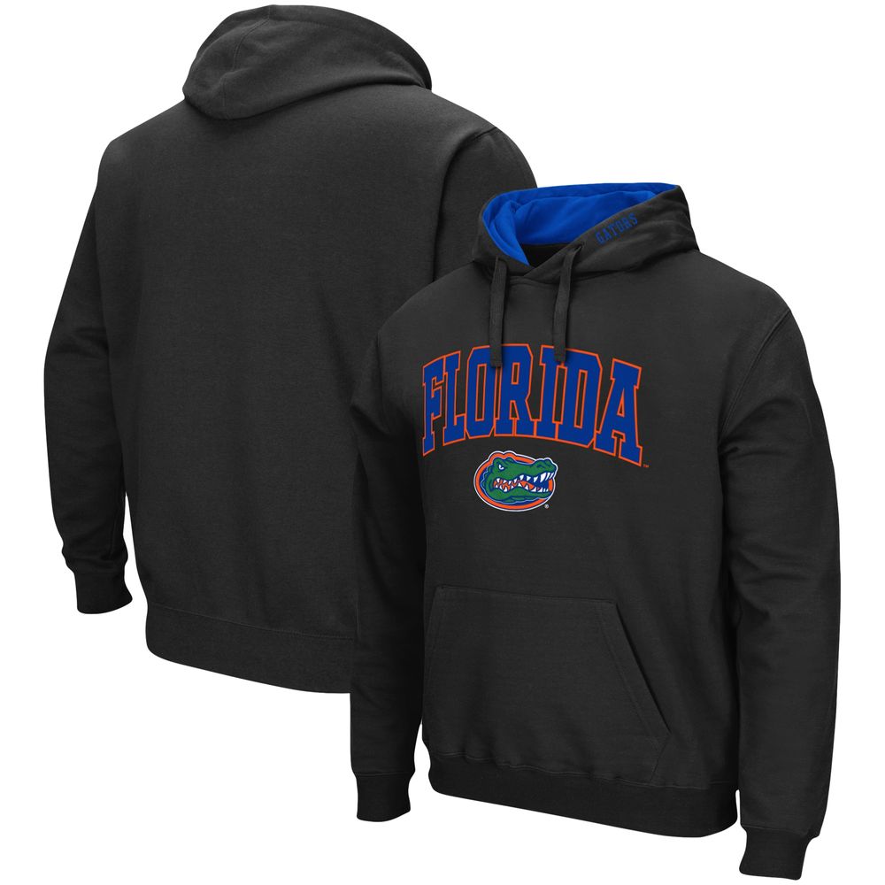 Men's Colosseum Florida Gators Arch & Logo 3.0 Pullover Hoodie