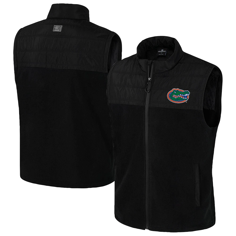 Gilet zippé noir pour homme Colosseum Florida Gators Block The Sun