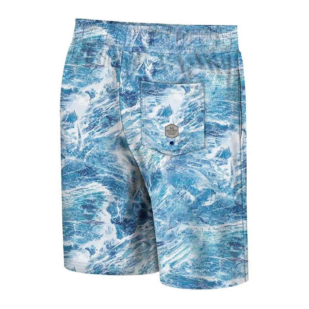 Colosseum Blue Florida Gators Realtree Aspect Ohana Short de bain pour homme