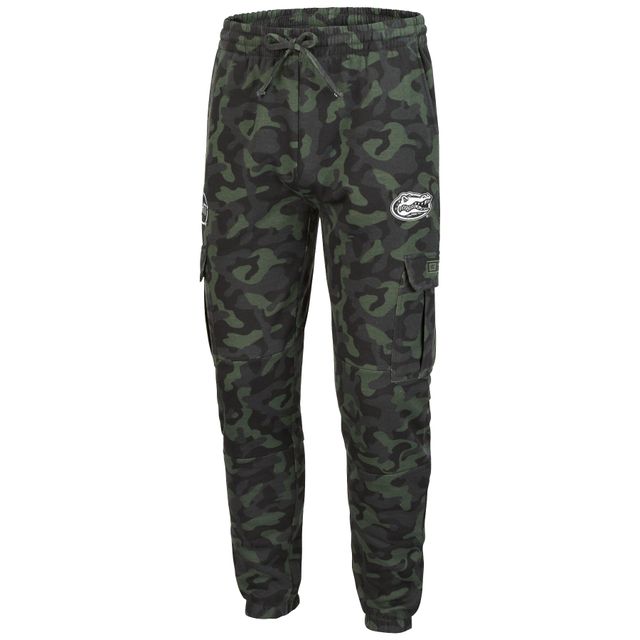 Pantalon en polaire Colosseum Camo Florida Gators Logo OHT Military Appreciation Code pour hommes