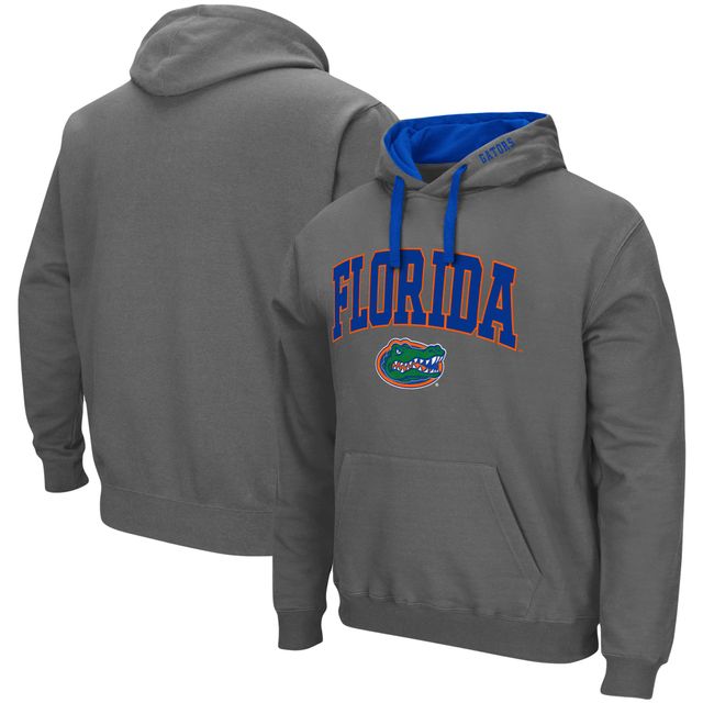 Sweat à capuche Colosseum Charcoal Florida Gators Big & Tall Arch Logo 2.0 pour hommes