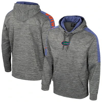 Sweat à capuche gris chiné Colosseum pour homme Florida Gators Dozer