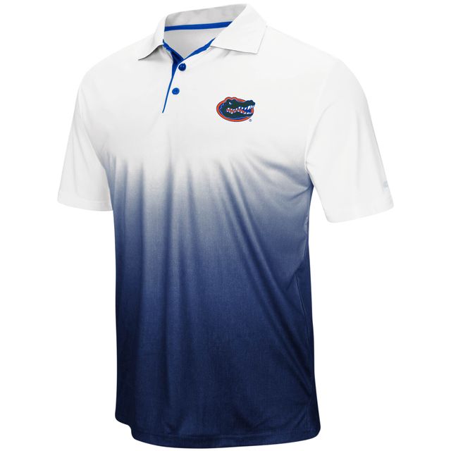 Polo pour hommes Colosseum Navy Florida Gators Magic Team Logo