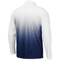 Men's Colosseum Navy Florida Gators Magic Team Logo Quarter-Zip Jacket