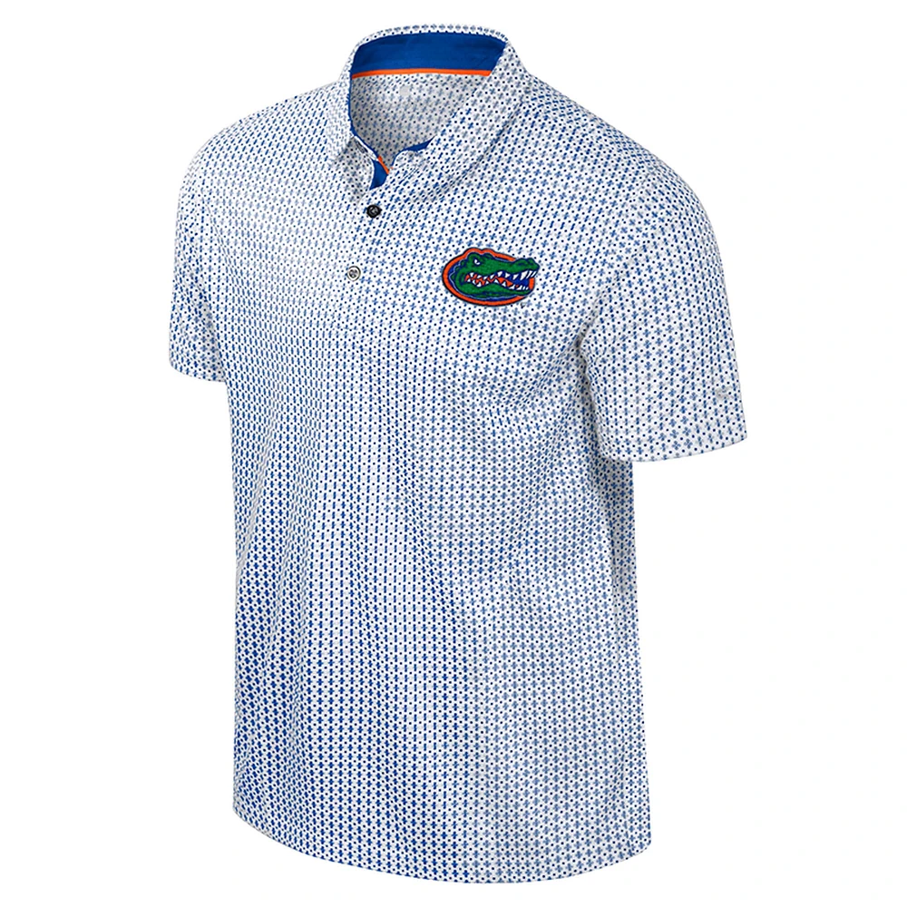 Men's Colosseum Royal Florida Gators Big & Tall Marty Rival Polo