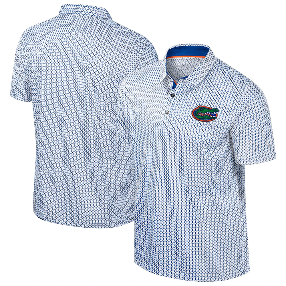 Men's Colosseum Royal Florida Gators Big & Tall Marty Rival Polo
