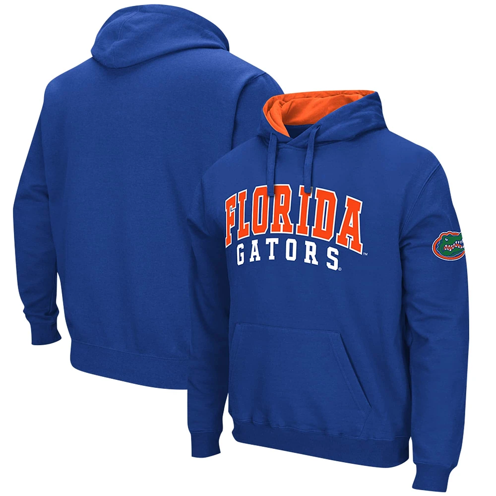 Colosseum Royal Florida Gators Double Arch Pull à capuche pour hommes