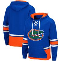 Men's Colosseum Royal Florida Gators Lace Up 3.0 Pullover Hoodie