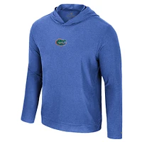 T-shirt à manches longues et capuche pour homme Colosseum Royal Florida Gators