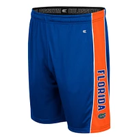 Short à panneau Colosseum Royal Florida Gators pour hommes