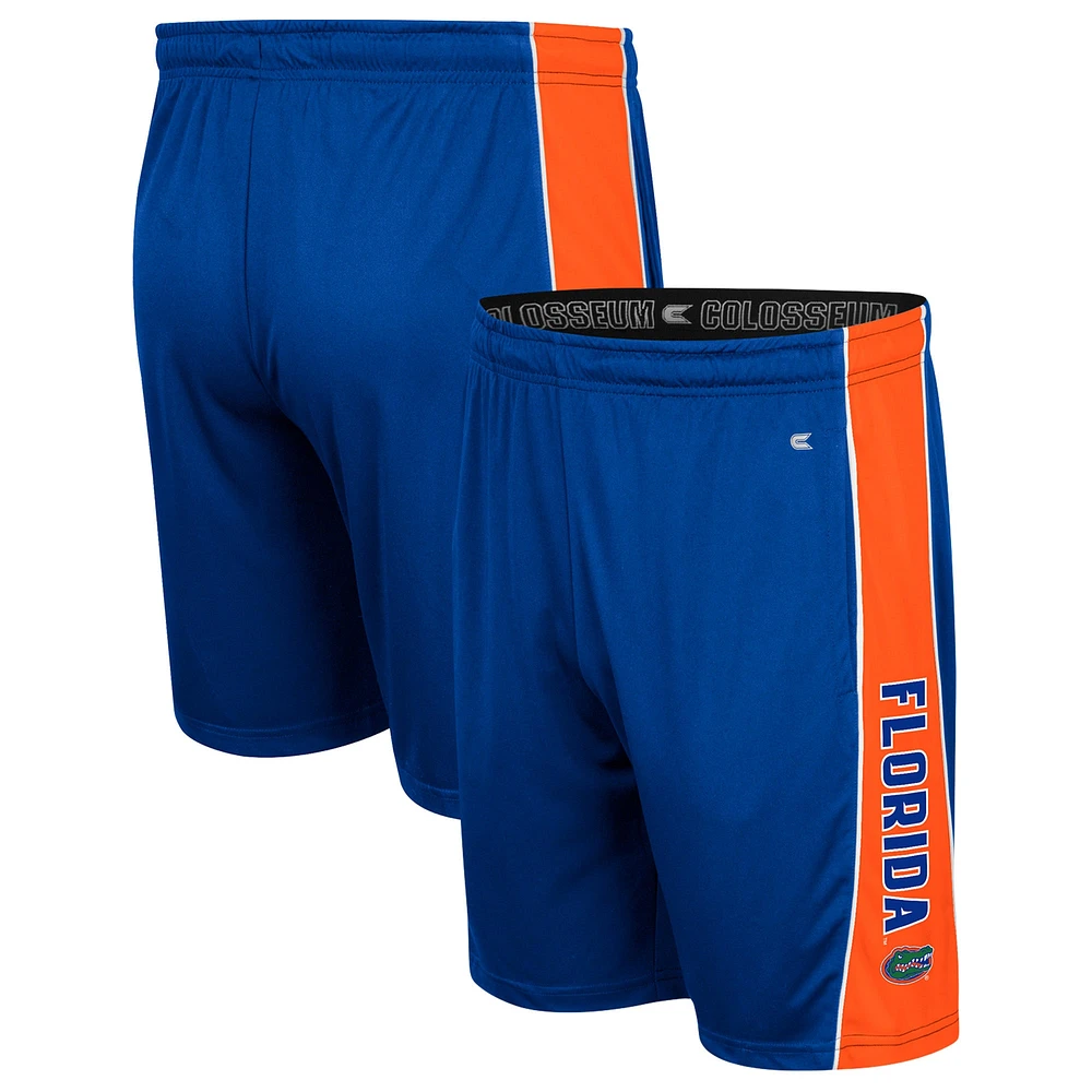 Short à panneau Colosseum Royal Florida Gators pour hommes