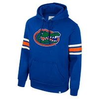 Men's Colosseum Royal Florida Gators Saluting Pullover Hoodie