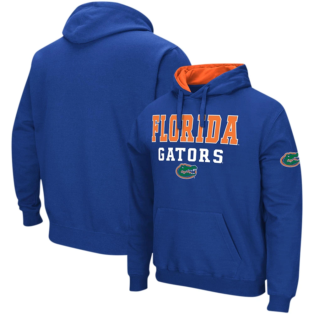 Sweat à capuche Colosseum Royal Florida Gators Sunrise pour hommes