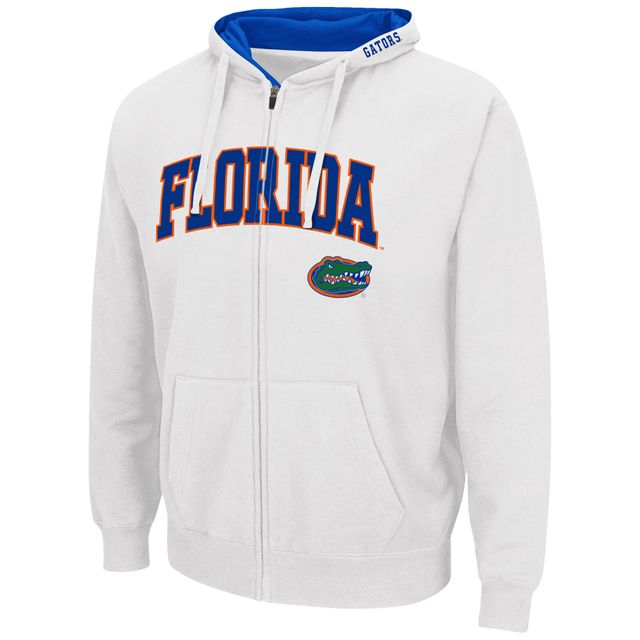 Sweat à capuche entièrement zippé Colosseum Florida Gators Arch & Logo 3.0 pour homme