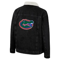 Veste en jean Colosseum x Wrangler Florida Gators Western boutonnée pour homme