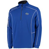 Men's Columbia Golf Royal Florida Gators Shotgun Quarter-Zip Pullover