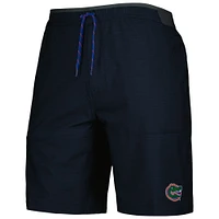 Men's Columbia Navy Florida Gators Twisted Creek Omni-Shield Shorts