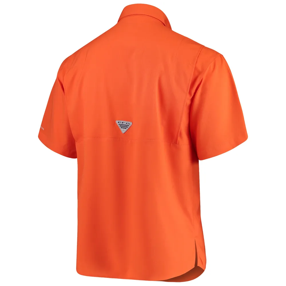 Chemise Columbia Orange Florida Gators PFG Tamiami pour homme