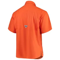 Chemise Columbia Orange Florida Gators PFG Tamiami pour homme