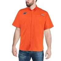 Chemise Columbia Orange Florida Gators PFG Tamiami pour homme