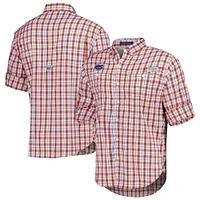 Florida Gators Columbia Super Tamiami Omni-Wick Long Sleeve Button-Down Shirt - Orange