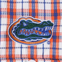 Men's Columbia Orange Florida Gators Super Tamiami Omni-Wick Long Sleeve Button-Down Shirt