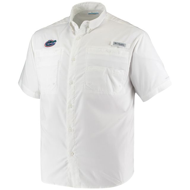 Chemise boutonnée Columbia PFG Florida Gators Tamiami Omni-Shade pour homme