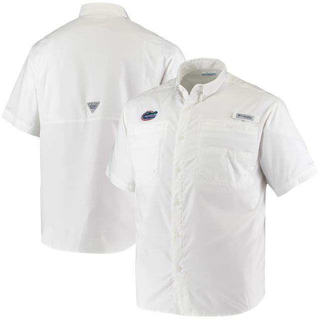 Chemise boutonnée Columbia PFG Florida Gators Tamiami Omni-Shade pour homme