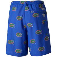 Men's Columbia Royal Florida Gators Big & Tall Backcast Shorts