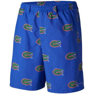 Men's Columbia Royal Florida Gators Big & Tall Backcast Shorts