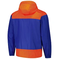 Coupe-vent entièrement zippé Columbia Royal Florida Gators Flash Challenger II Omni-Shade pour homme