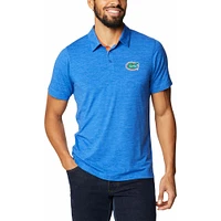 Men's Columbia Royal Florida Gators Tech Trail Omni-Shade Polo