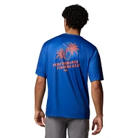 T-shirt Omni-Shade Terminal Tackle State pour homme Columbia Royal Florida Gators