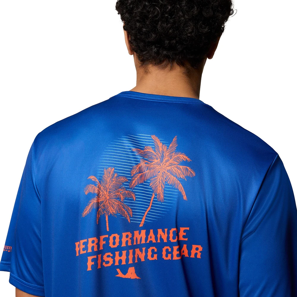 T-shirt Omni-Shade Terminal Tackle State pour homme Columbia Royal Florida Gators