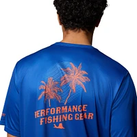 T-shirt Omni-Shade Terminal Tackle State pour homme Columbia Royal Florida Gators