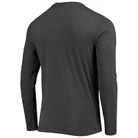 Men's Concepts Sport Royal/Heathered Charcoal Florida Gators Meter Long Sleeve T-Shirt & Pants Sleep Set