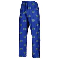 Men's Concepts Sport Royal Florida Gators Logo Flagship Allover Print Pants