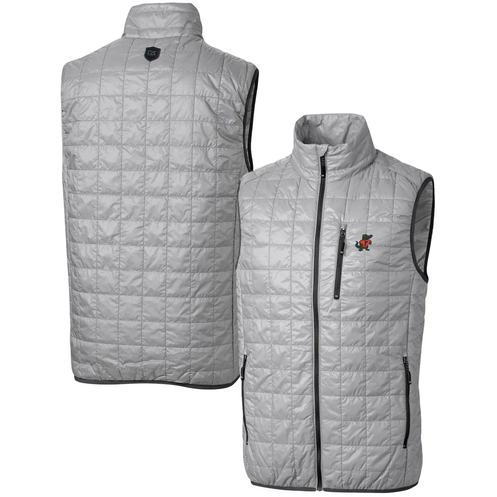 Cleveland Browns Cutter & Buck Women's Americana Rainier Full-Zip Vest -  White